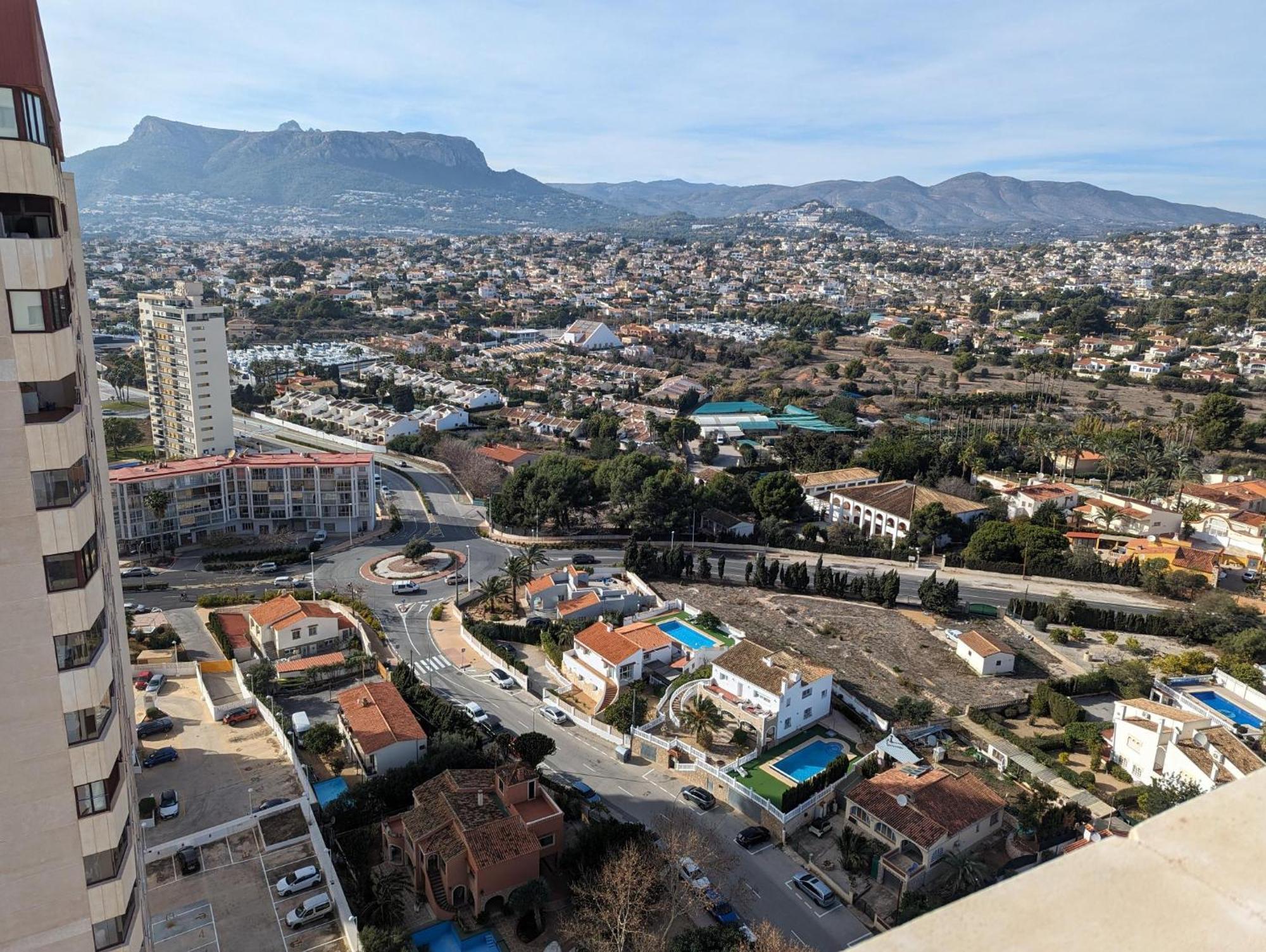 100 M From Fossa Beach In Calpe Exterior foto
