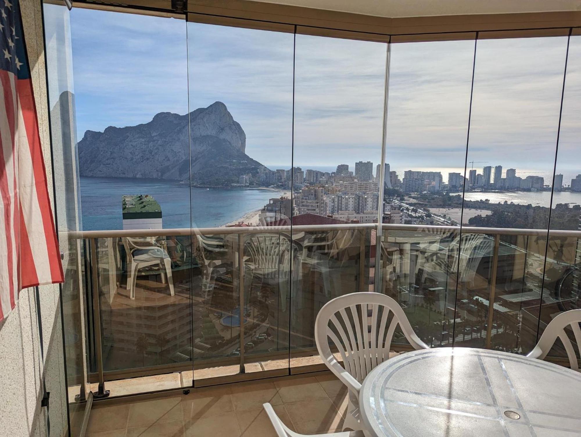 100 M From Fossa Beach In Calpe Exterior foto