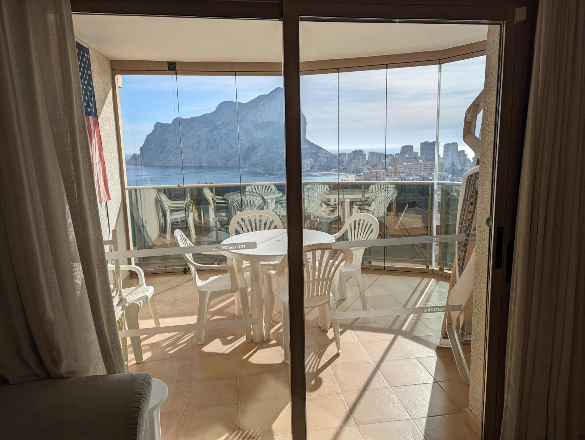 100 M From Fossa Beach In Calpe Exterior foto
